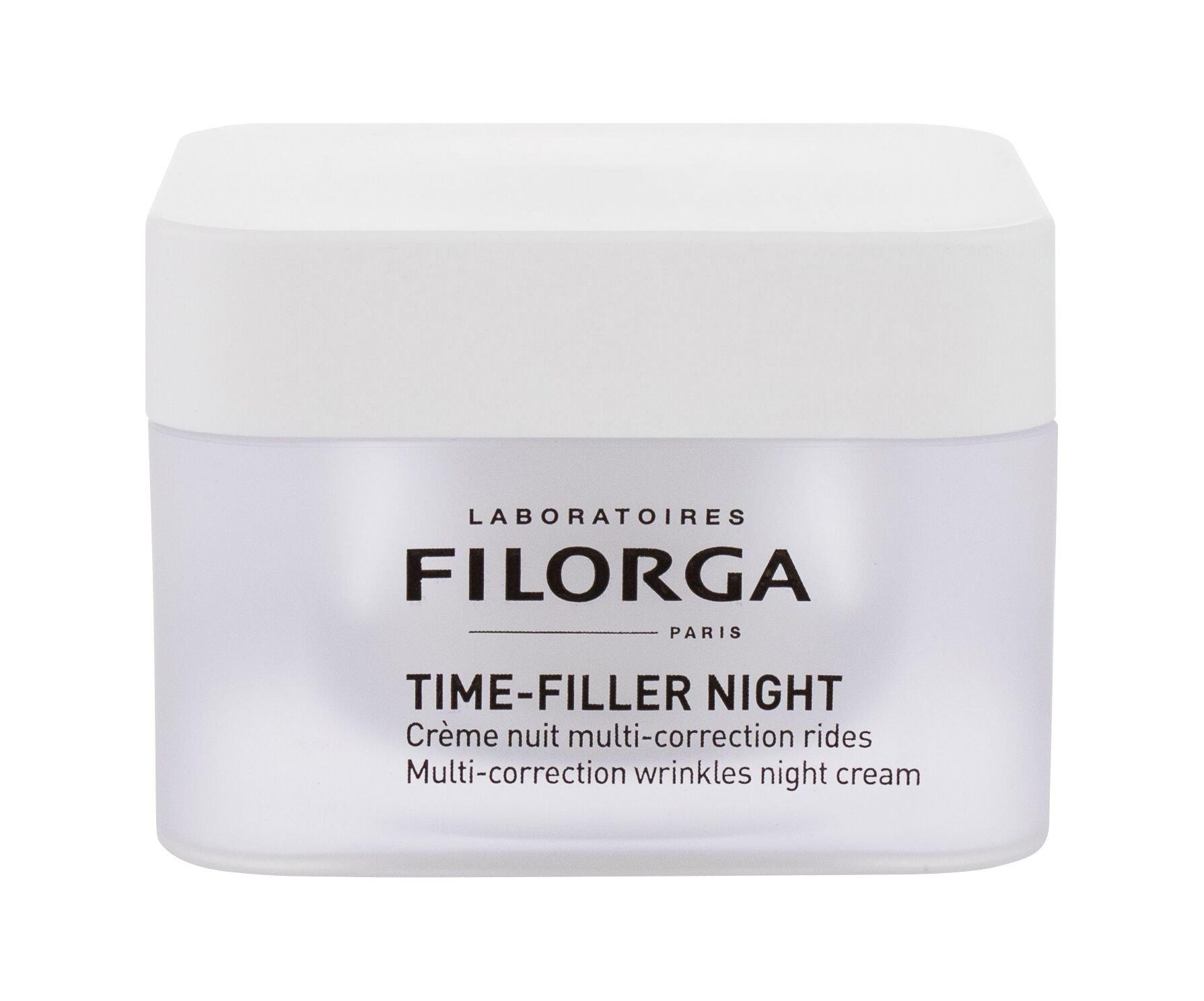 Filorga Time-Filler Night Wrinkle Correction Kreminis naktinis kremas brandžiai odai 50ml