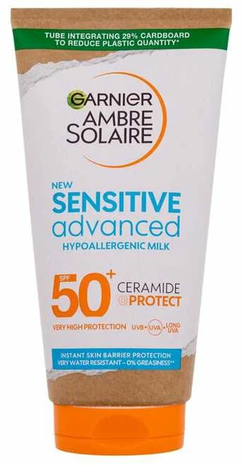 Garnier Ambre Solaire Sensitive Advanced Hipoalerginis pienas Sun Losjonas kūnui