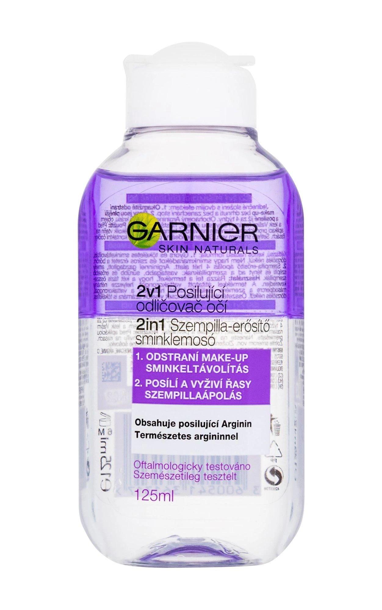 Garnier Express 2in1 Eye makiažo valiklis moterims, 125 ml