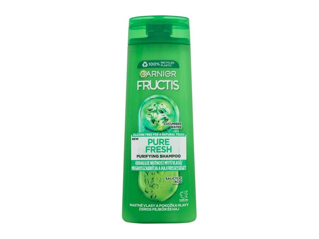 Garnier Fructis Pure Fresh Šampūnas moterims, 400 ml