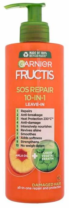 Garnier Fructis SOS Repair plaukų serumas 10 IN 1 moterims, 400 ml