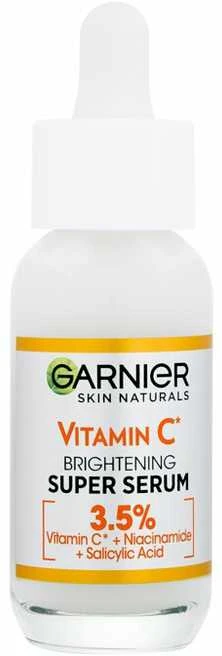 Garnier Skin Naturals Vitamin C Brightening Super Serum odos serumas moterims, 30 ml