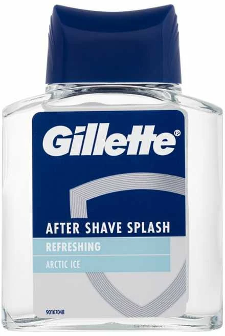 Gillette Arctic Ice After Shave Splash Vanduo vyrams, 100 ml