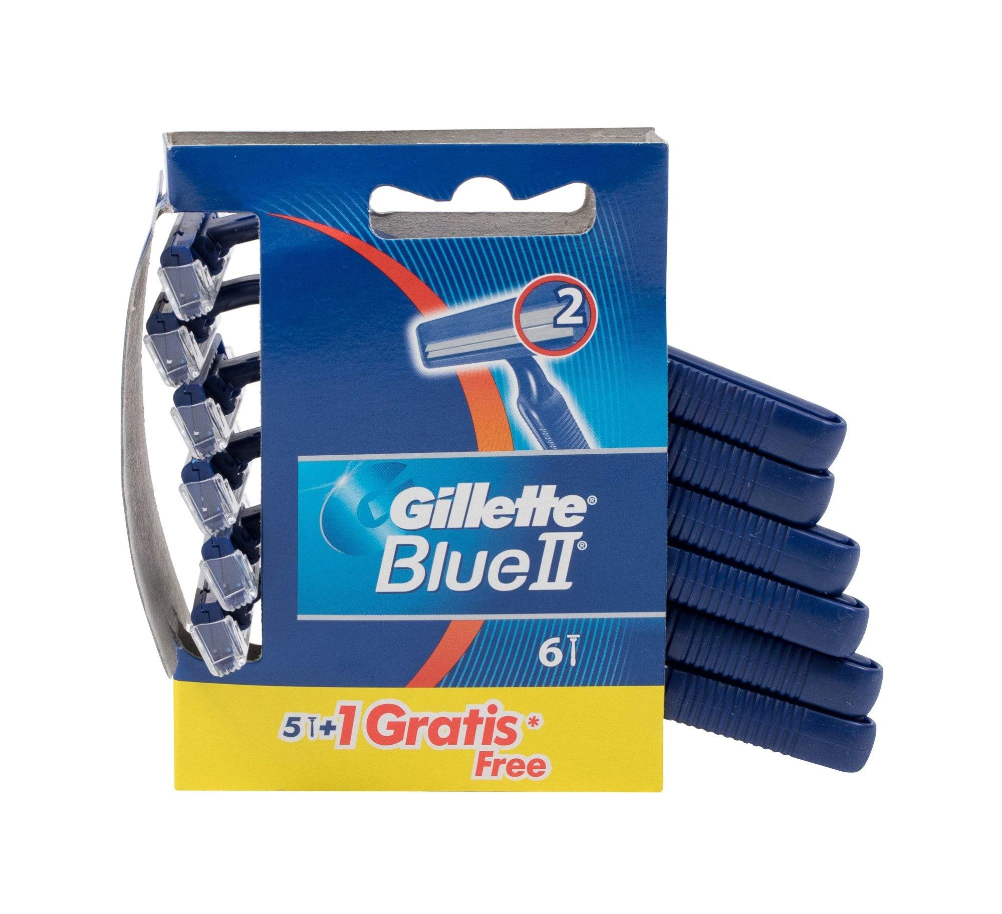 Gillette Mėlyna II 6 vienetai