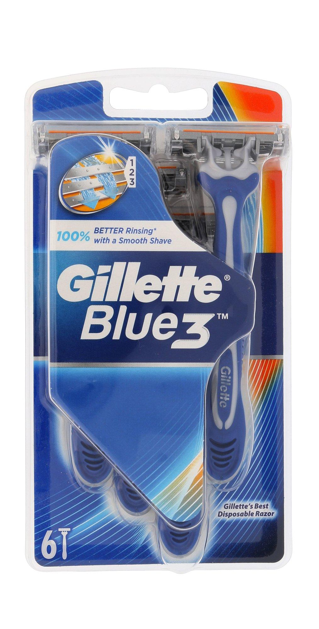 Gillette Blue3 Comfort skustuvo galvutės, 6 vnt.