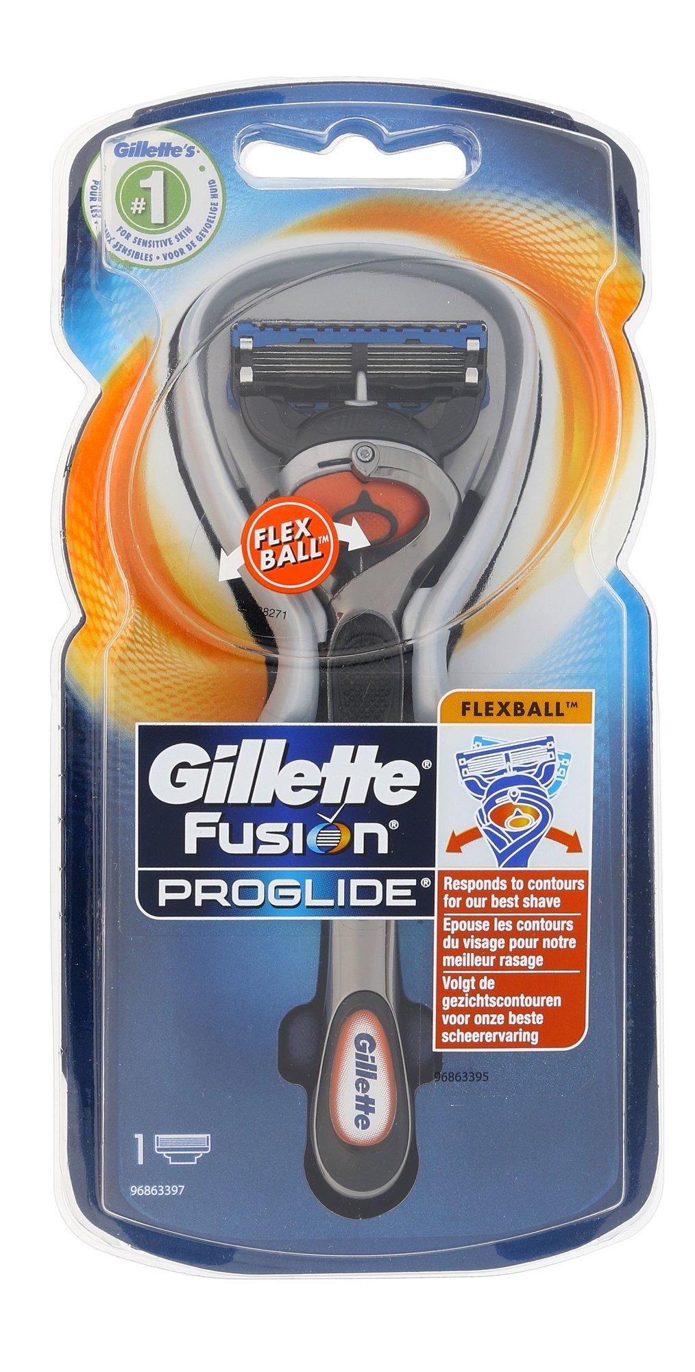 Barzdaskutė Gillette Fusion Proglide Flexball skustuvas + 1 pakeitimo galvutė