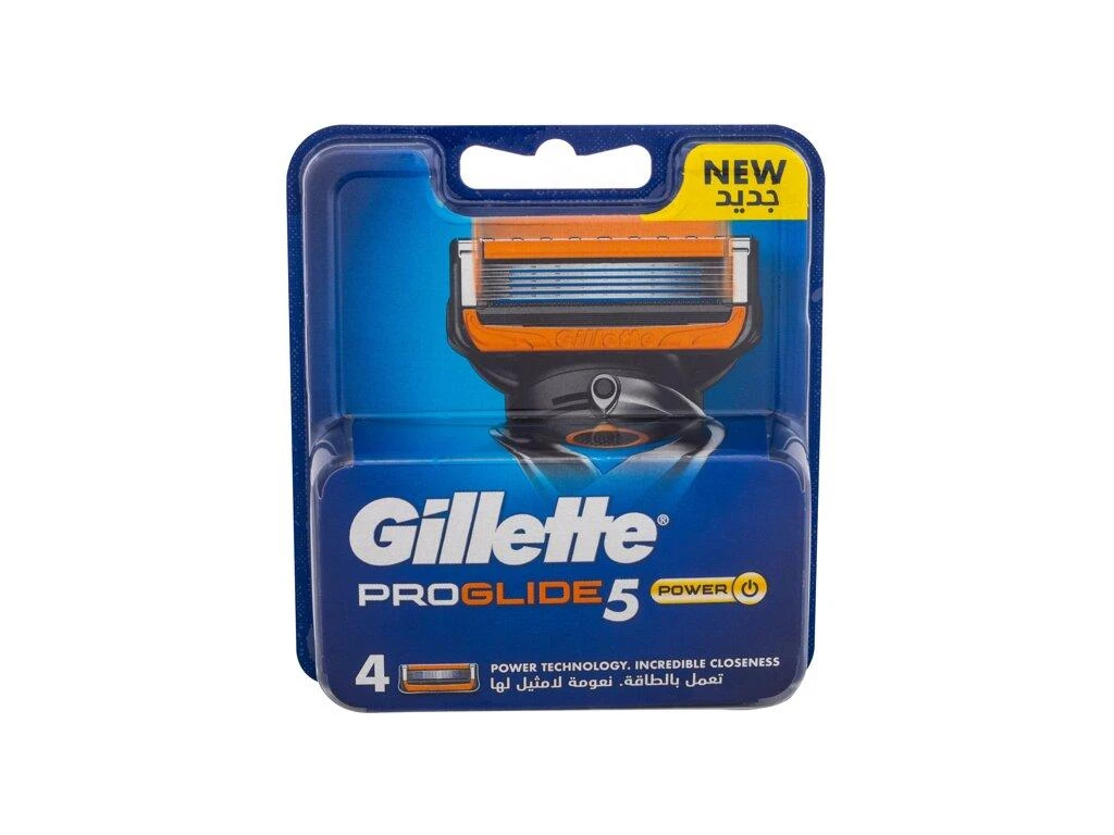 Gillette Fusion Proglide Power Keičiamosios Skutimosi Galvutės 4 Vnt