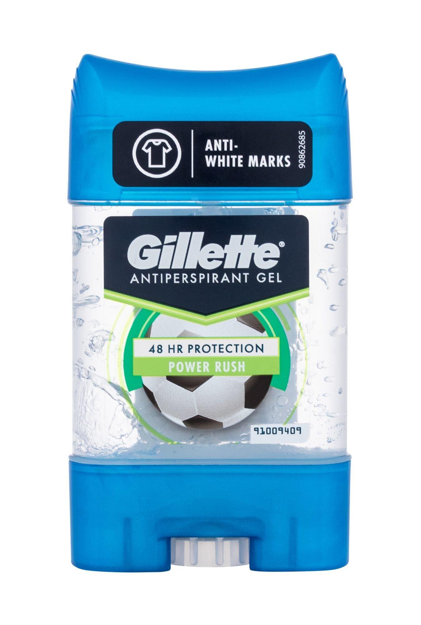 Gillette High Performance Power Rush Antiperspirant vyrams, 70 ml
