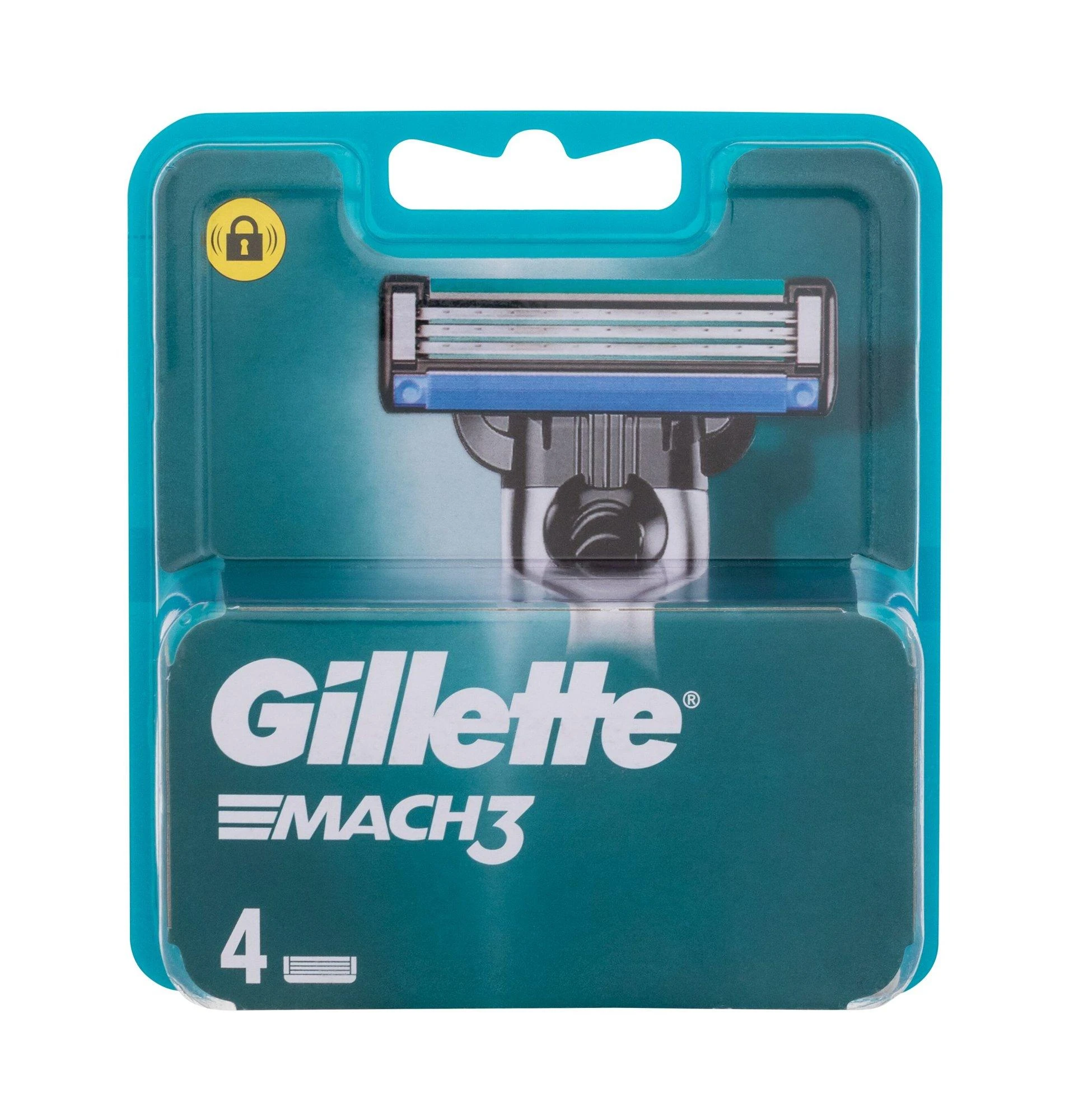 Gillette Mach3 (4vnt.)