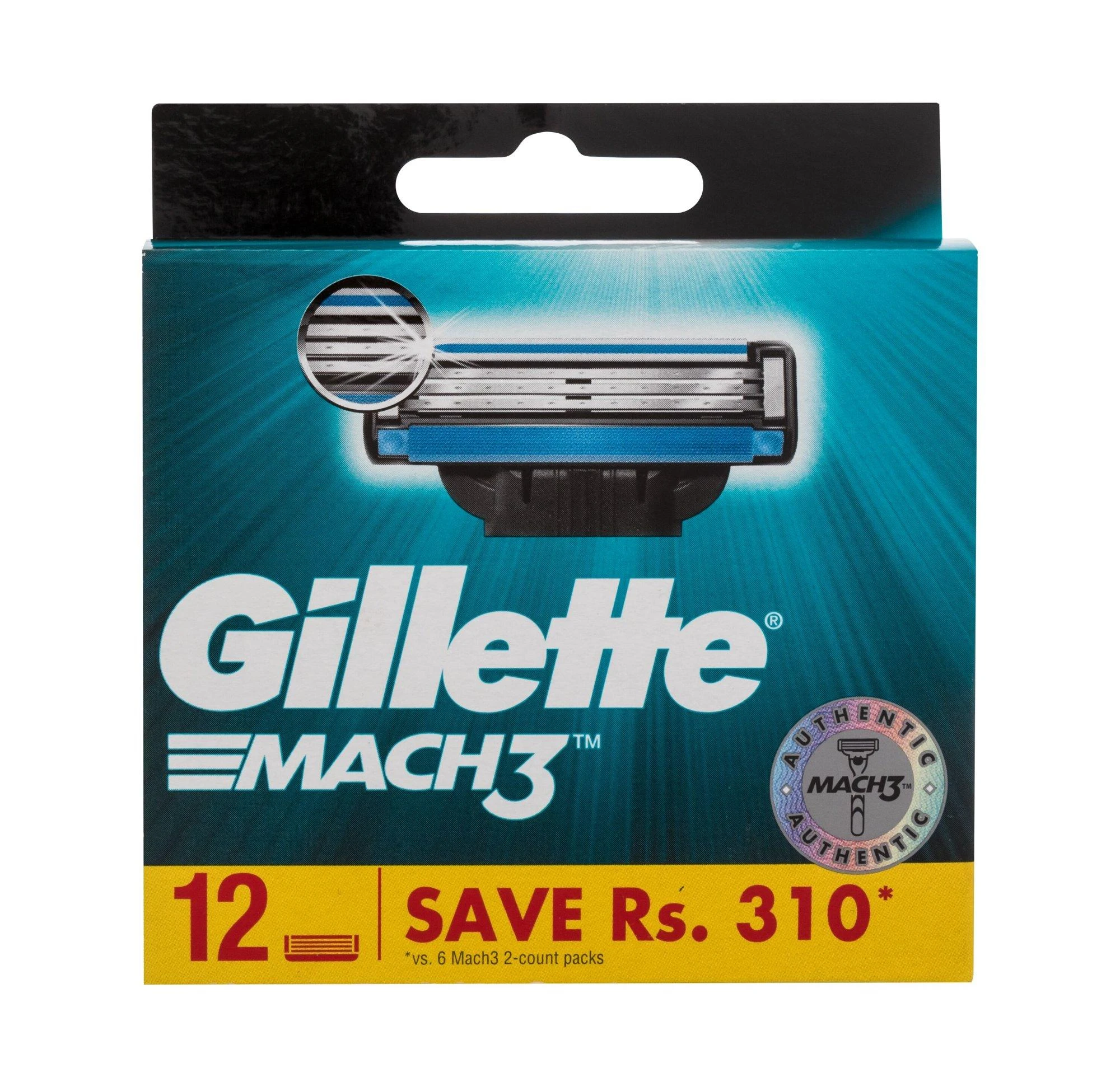 Gillette Mach3 Replacement blade vyrams, 1 balení