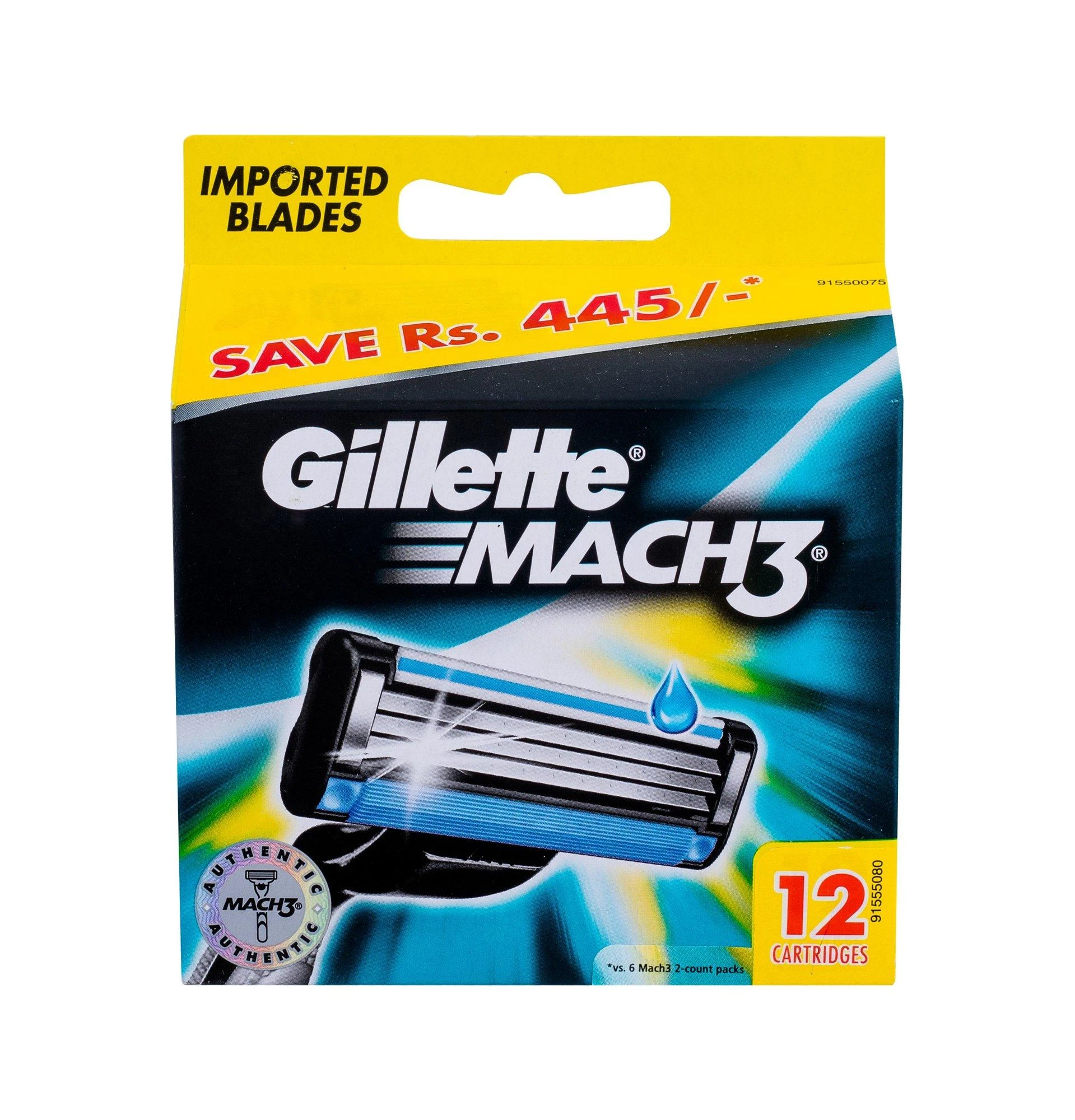 Gillette Mach3 Replacement blade vyrams, 1 balení