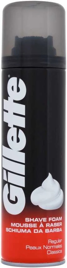 Gillette Shave Foam Original Scent Shaving Foam skutimosi putos, 200 ml
