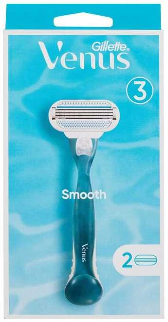 Gillette Skustuvas VENUS Smooth, 2 galvutės