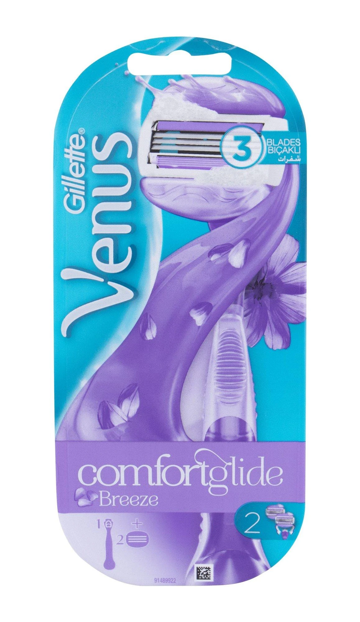 Gillette Skustuvas VENUS Breeze, 2 galvutės