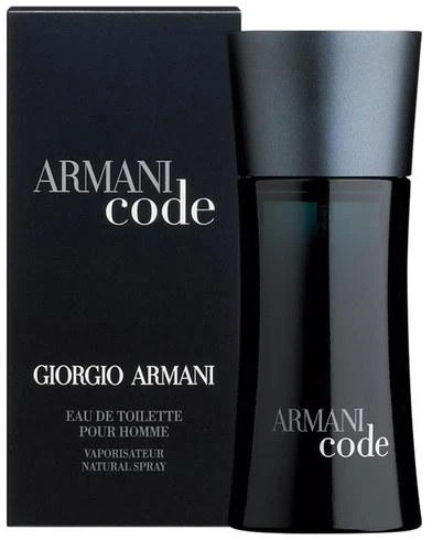 Kvepalai vyrams Giorgio Armani Black Code EDT, 75 ml