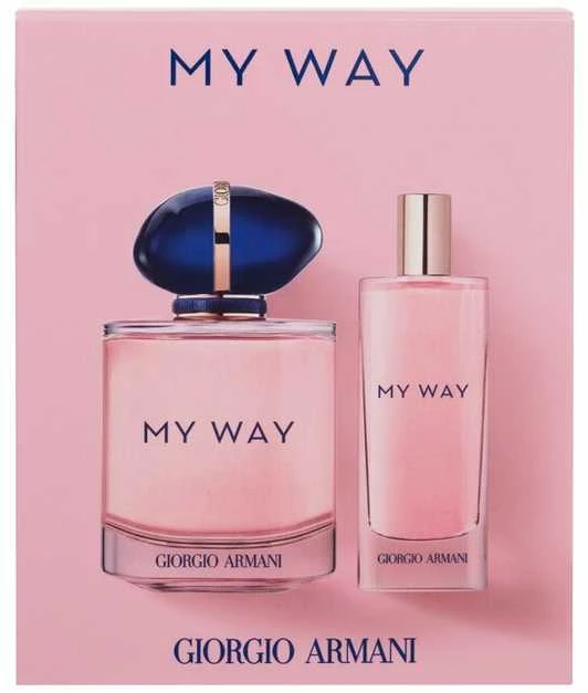 Giorgio Armani My Way Gift Set kvepalų rinkinys moterims (EDP, 90 ml + EDP, 15 ml)