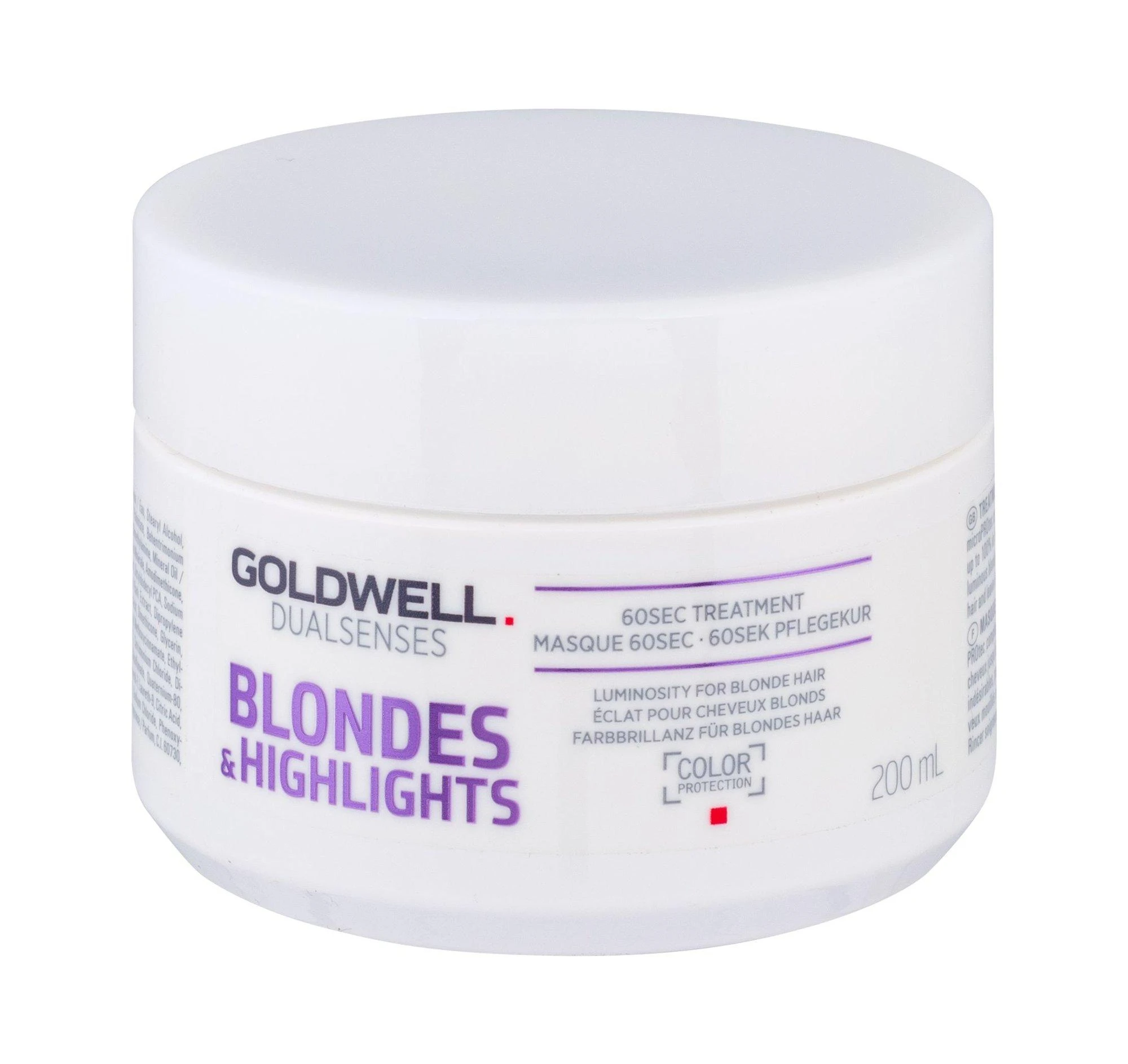 „Goldwell Dualsenses Blondes Highlights“ 60 sekundžių plaukų kaukė moterims, 200 ml