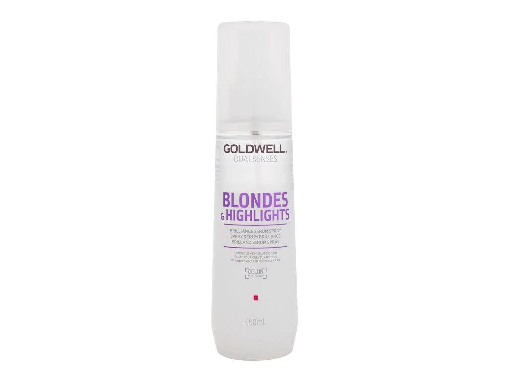 Blizgesio suteikiantis purškiklis Goldwell Blondes&Highlights Brilliance Serum Purškiklis 150ml