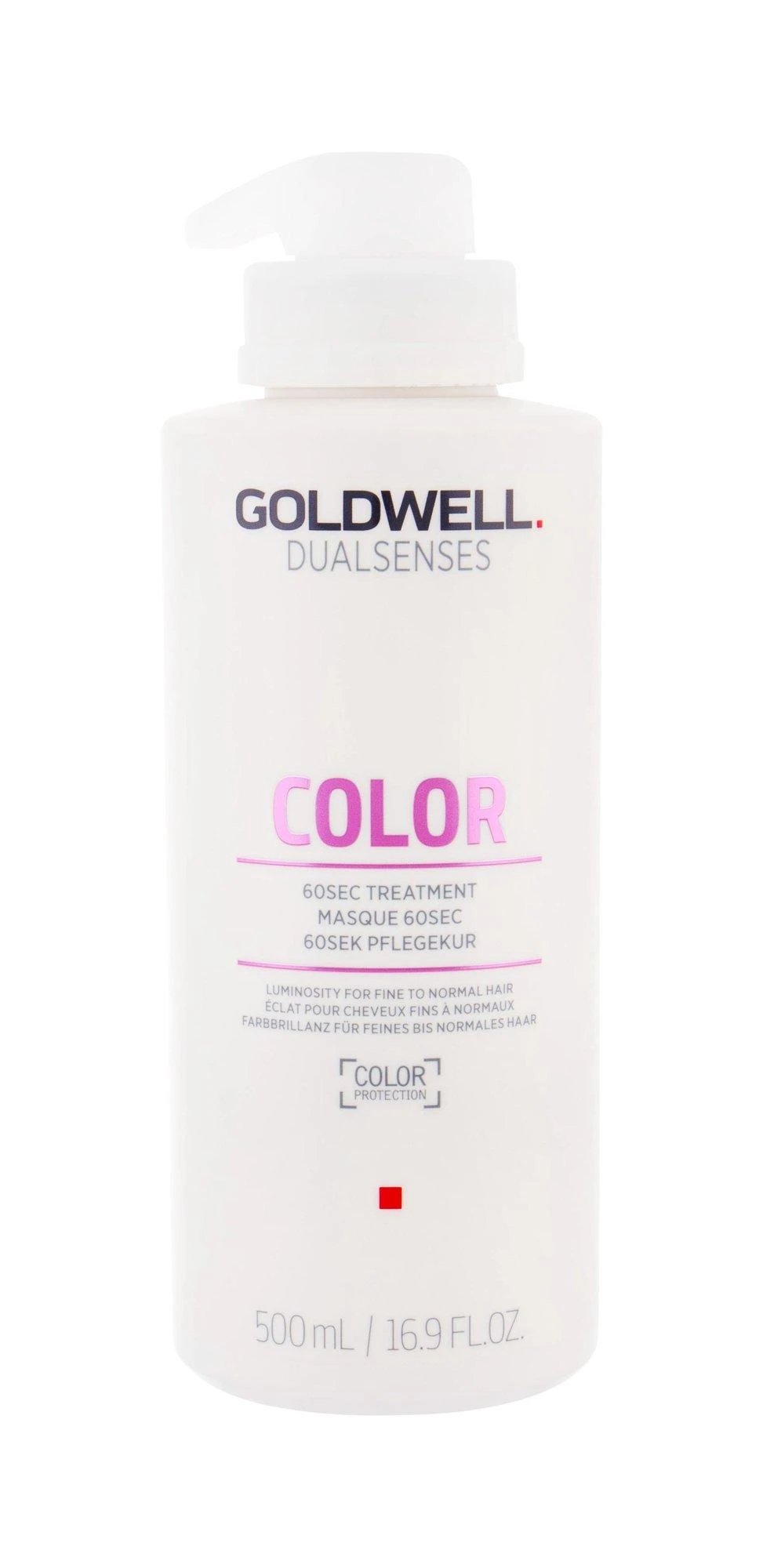 Atkuriamoji kaukė ploniems, normaliems dažytiems plaukams Goldwell Color 60sec Treatment 500ml