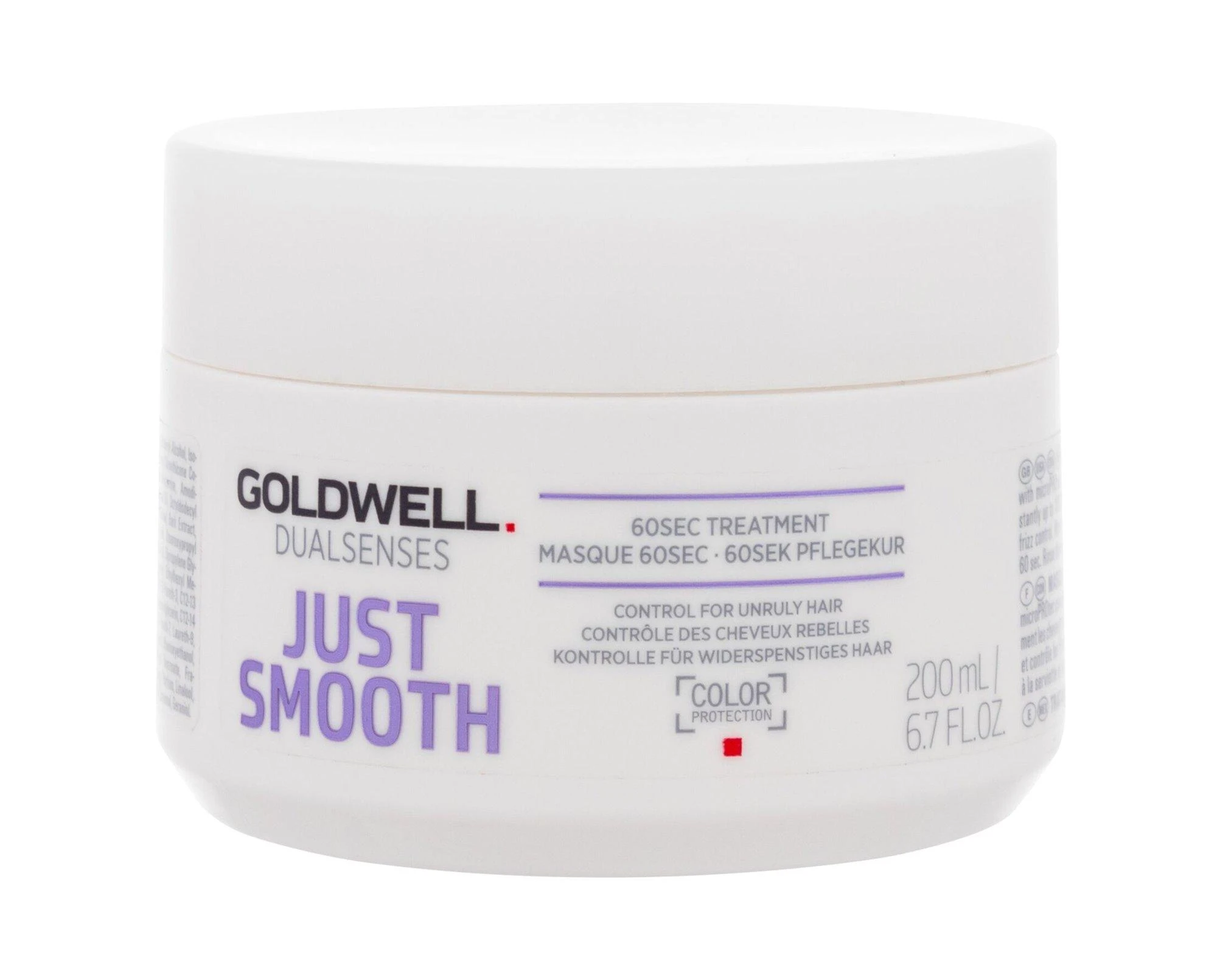 Glotninanti plaukų kaukė Goldwell Just Smooth 60sec Treatment 200ml
