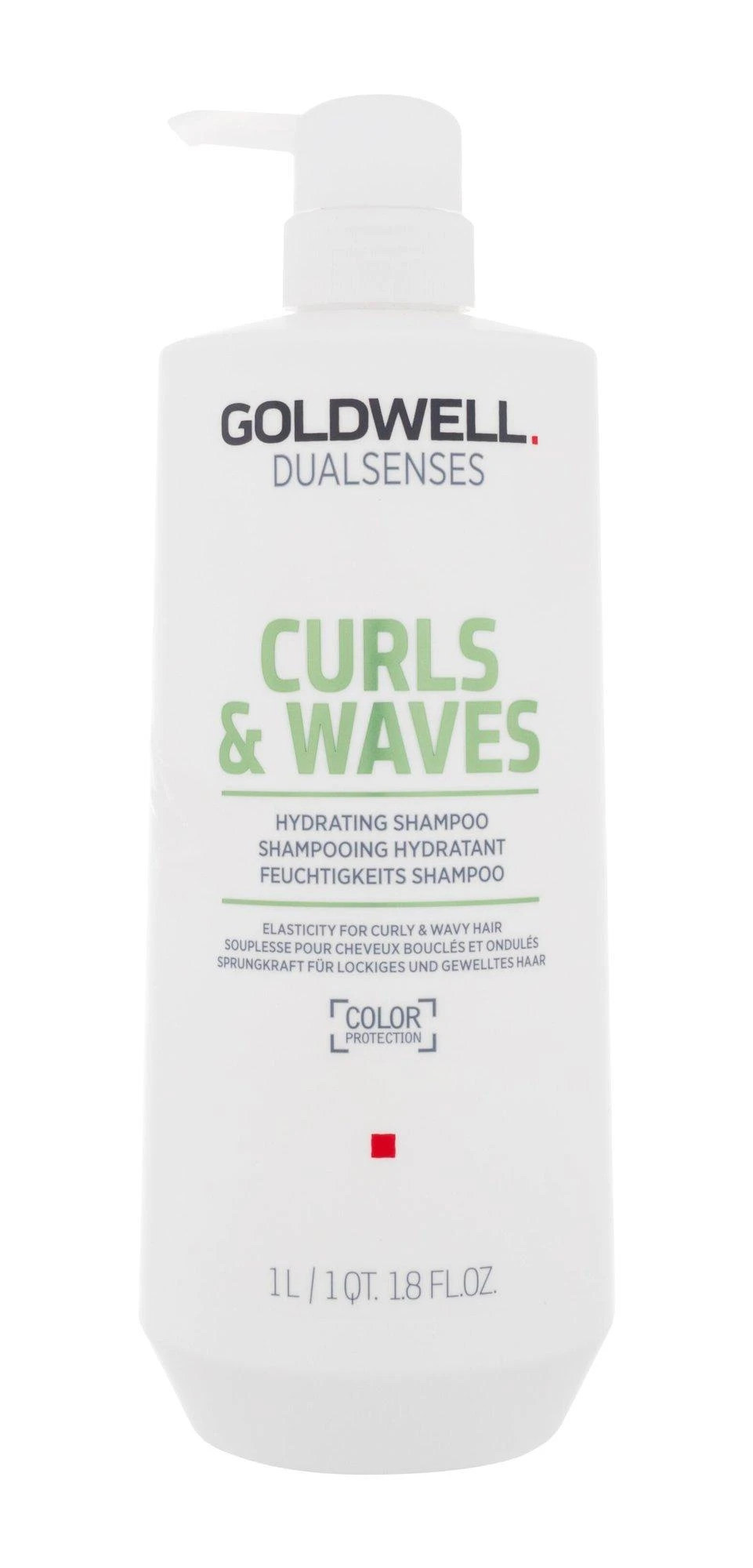 Drėkinantis garbanotų plaukų šampūnas Goldwell Curls &amp; Waves Hydrating Šampūnas 1000ml
