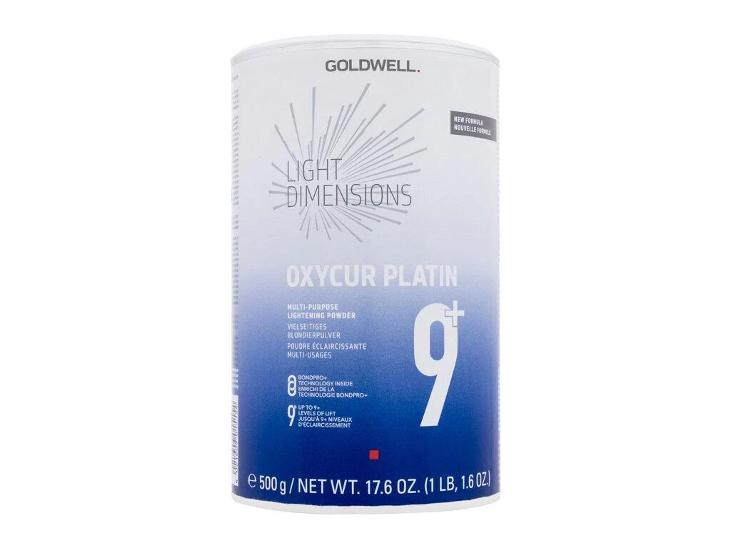 Plaukų šviesinimo milteliai Goldwell Light Dimensions Oxycur Platin 9+ 500g