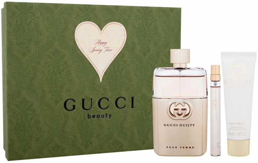 Rinkinys Gucci Guilty EDP, 90 ml Body, 75 ml EDP, 10 ml@