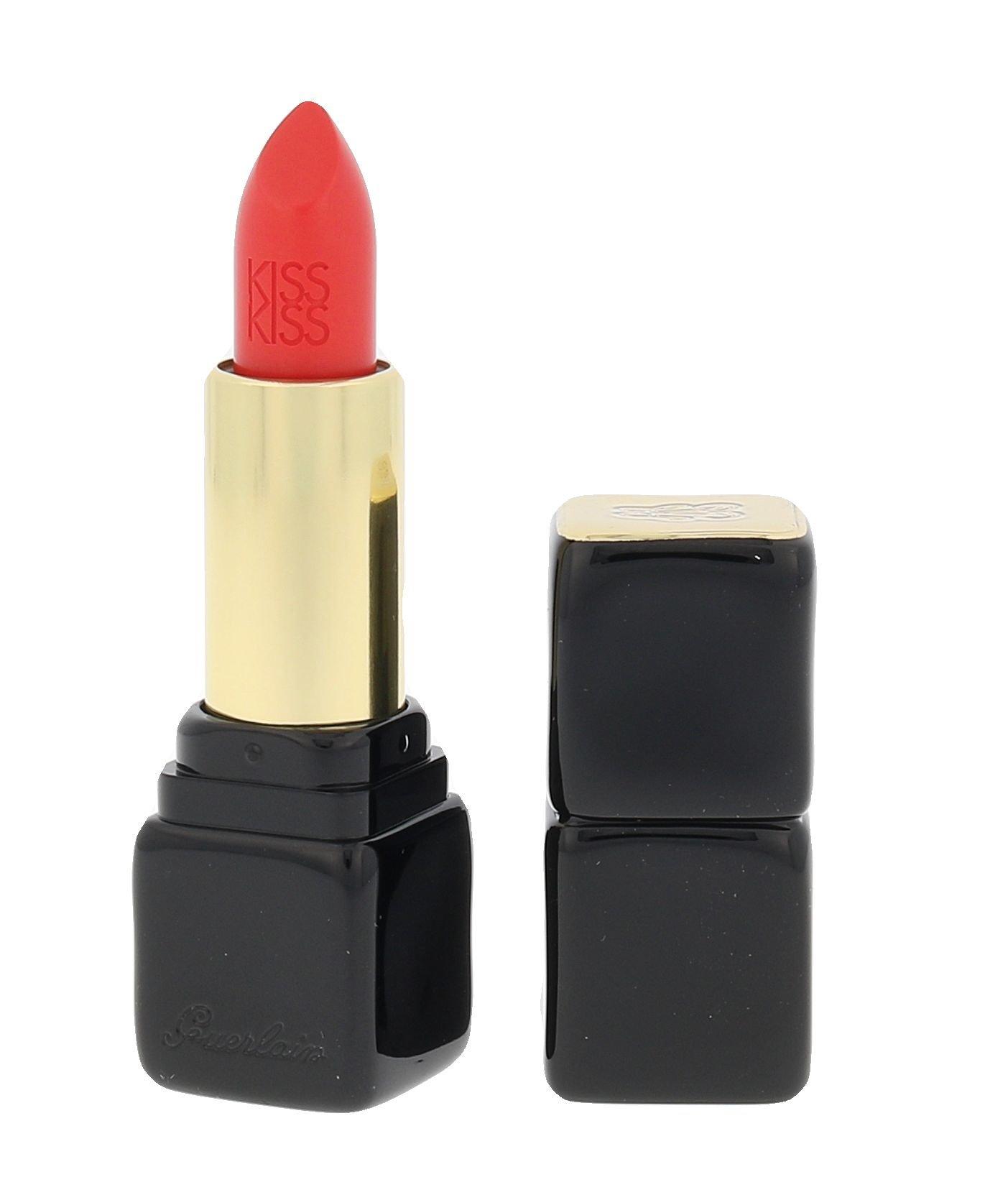 Guerlain KissKiss Lūpdažis Moterims 3,5 g (345 Orange Fizz)