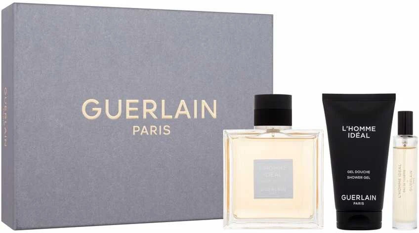 Guerlain L´Homme Ideal rinkinys vyrams (EDT, 100 ml + dušo želė, 75 ml + EDT, 10 ml)