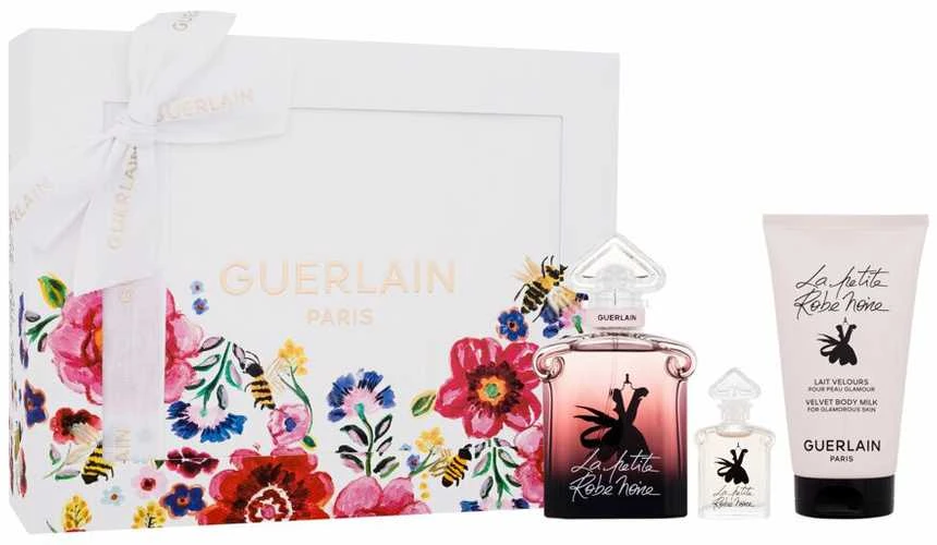 Guerlain La Petite Robe Noire Intense rinkinys moterims (EDP, 50 ml + EDP, 5 ml + kūno losjonas, 75 ml)