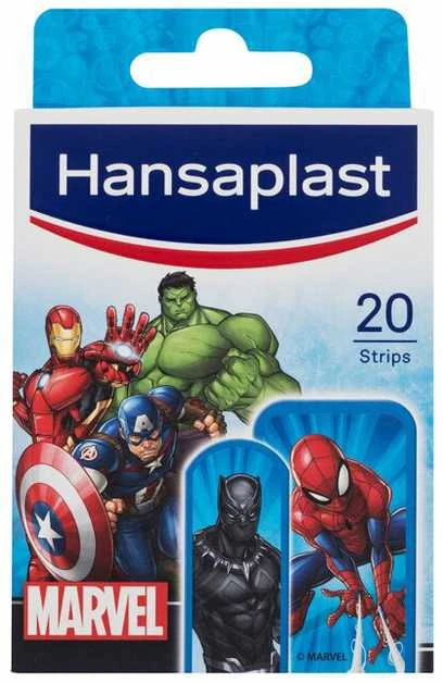 "Hansaplast Kids Marvel" 20 juostelių pleistro