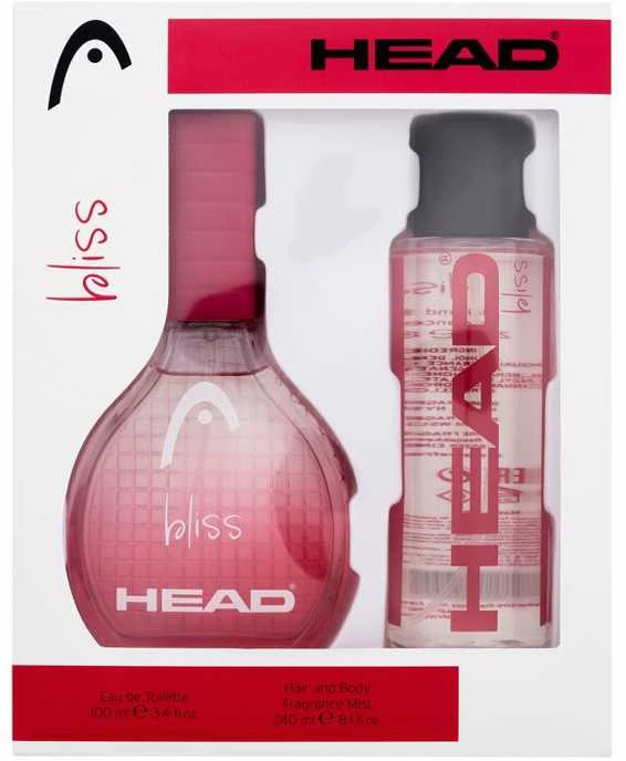 HEAD Bliss rinkinys moterims (EDT, 100 ml + kūno purškiklis, 240 ml)