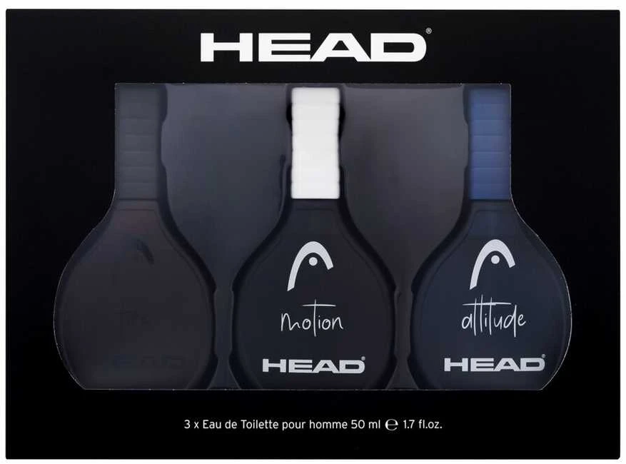 HEAD Fire rinkinys vyrams (EDT Fire, 50 ml + EDT Motion, 50 ml + EDT Attitude, 50 ml)