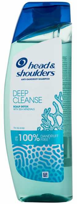 Head&Shoulders Šampūnas HS giliai valomasis galvos odos valiklis 300ml