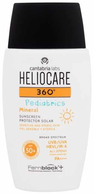 Heliocare 360° Pediatrics Mineral SPF50+ Apsauginis fluidas vaikams nuo saulės, 50 ml