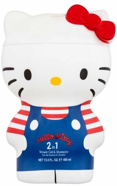 "Hello Kitty" šampūnas ir dušo želė 400ml