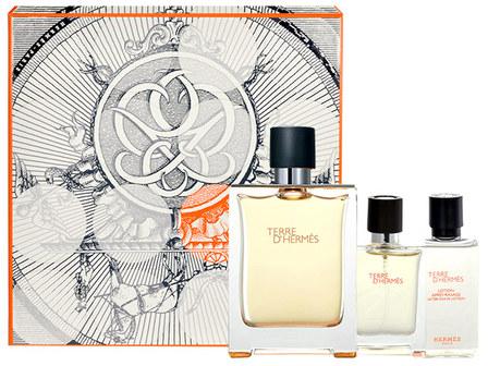 Hermes Terre d´Hermes rinkinys vyrams (EDT, 100 + EDT, 12,5 ml EDT + losjonas po skutimosi, 40 ml)