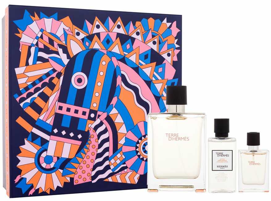 "Hermès Terre d'Hermès" tualetinis vanduo vyrams 100 ml Kalėdinis rinkinys