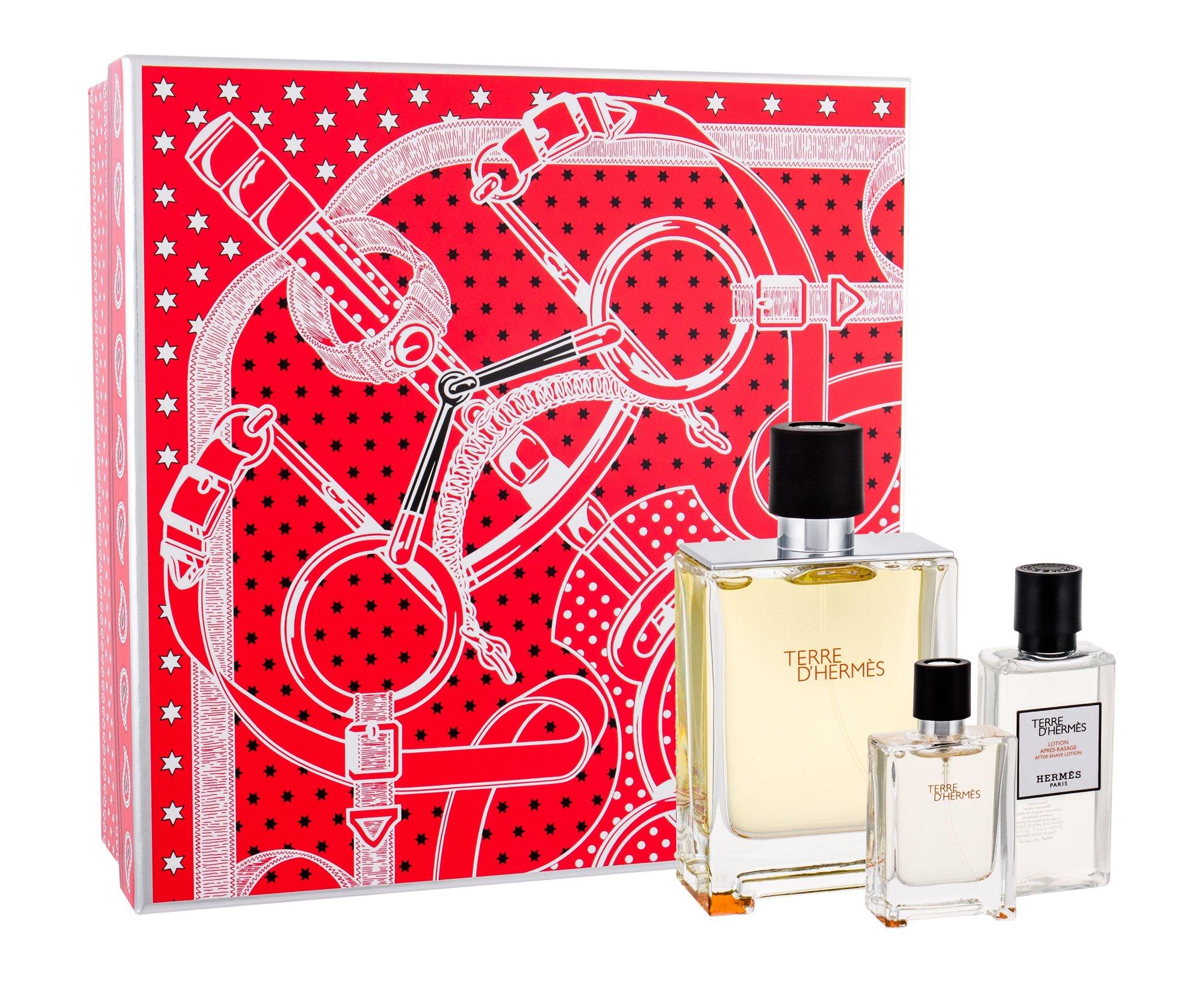 Hermes Terre d´Hermes rinkinys vyrams (EDT, 100 + EDT, 12,5 ml EDT + losjonas po skutimosi, 40 ml)