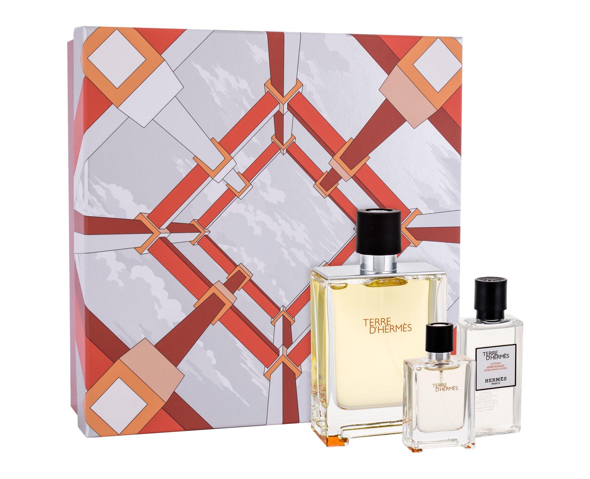 Hermes Terre d´Hermes rinkinys vyrams (EDT, 100 + EDT, 12,5 ml EDT + losjonas po skutimosi, 40 ml)