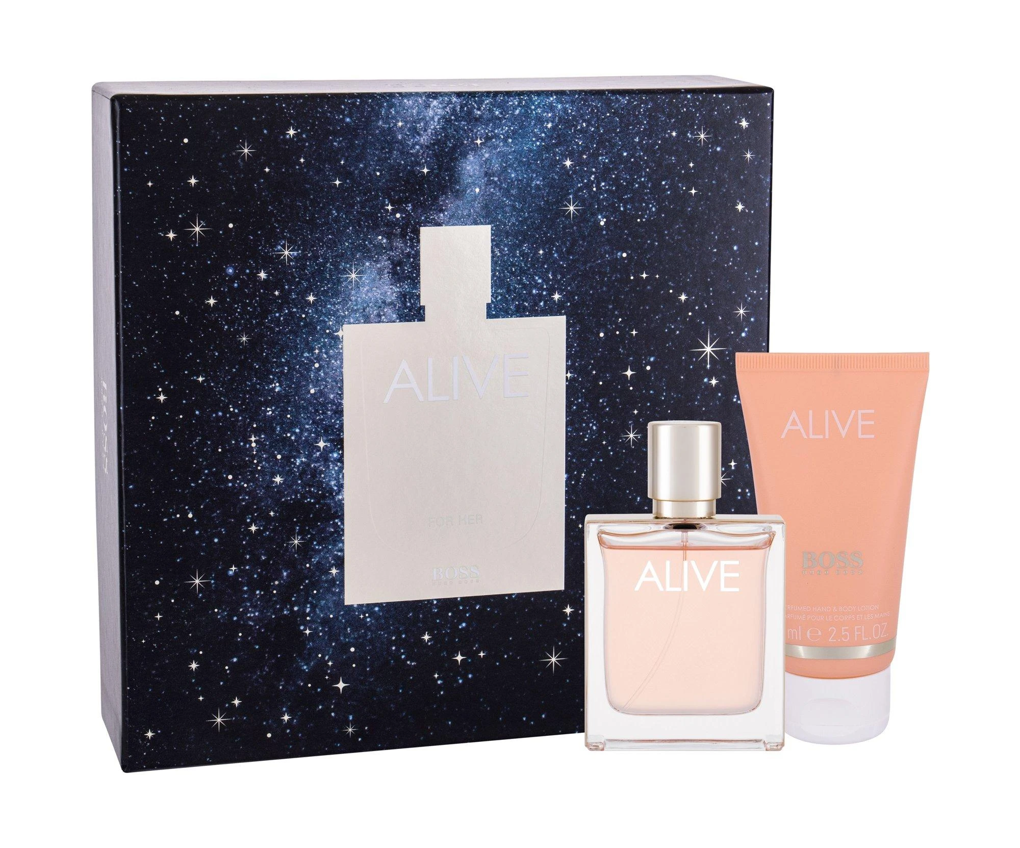 Hugo Boss Alive EDP rinkinys moterims (EDP, 50 ml + kūno losjonas, 75 ml)