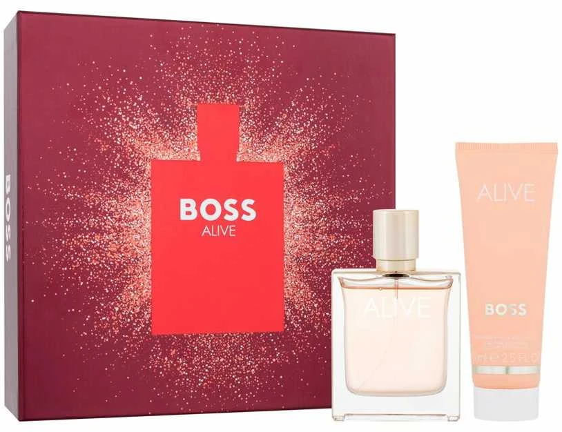Hugo Boss Alive EDP rinkinys moterims (EDP, 50 ml + kūno losjonas, 75 ml)