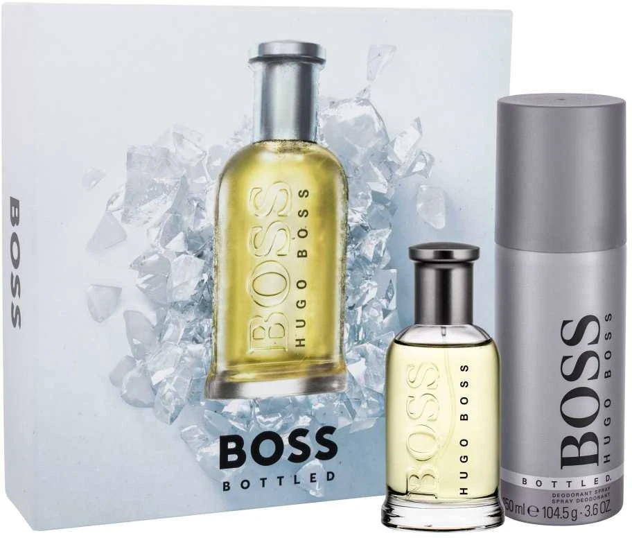 HUGO BOSS Boss Bottled EDT rinkinys vyrams (EDT 50 ml + Dezodorantas 150 ml)