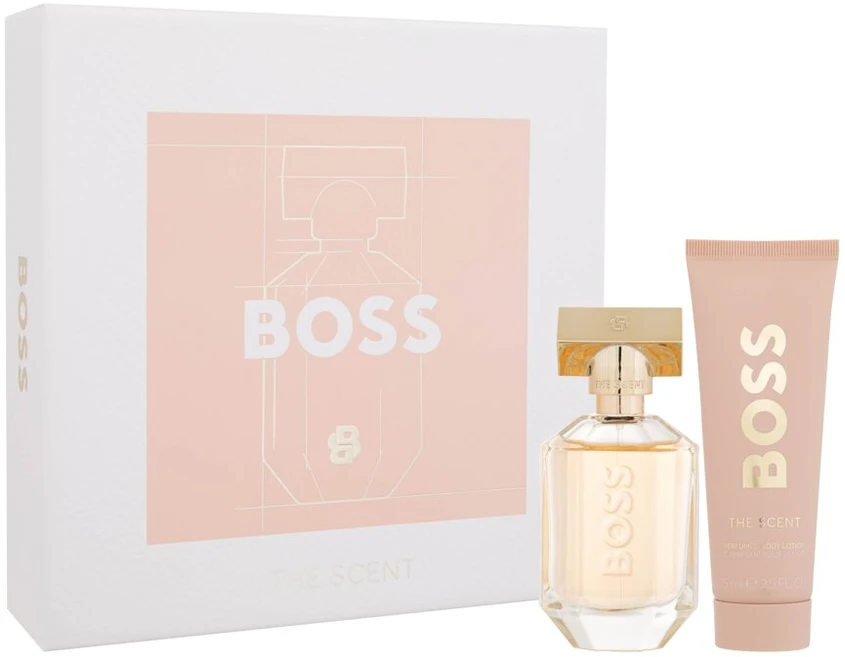 Hugo Boss Set The Scent For Her EDP kvepalai moterims, 50 ml, kūno losjonas, 75 ml