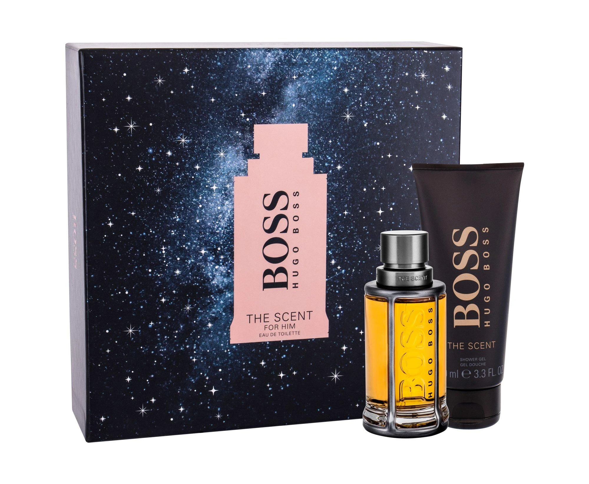 Rinkinys vyrams Hugo Boss The Scent (kvepalai Hugo Boss The Scent EDT, 50 ml + dušo želė, 100 ml)