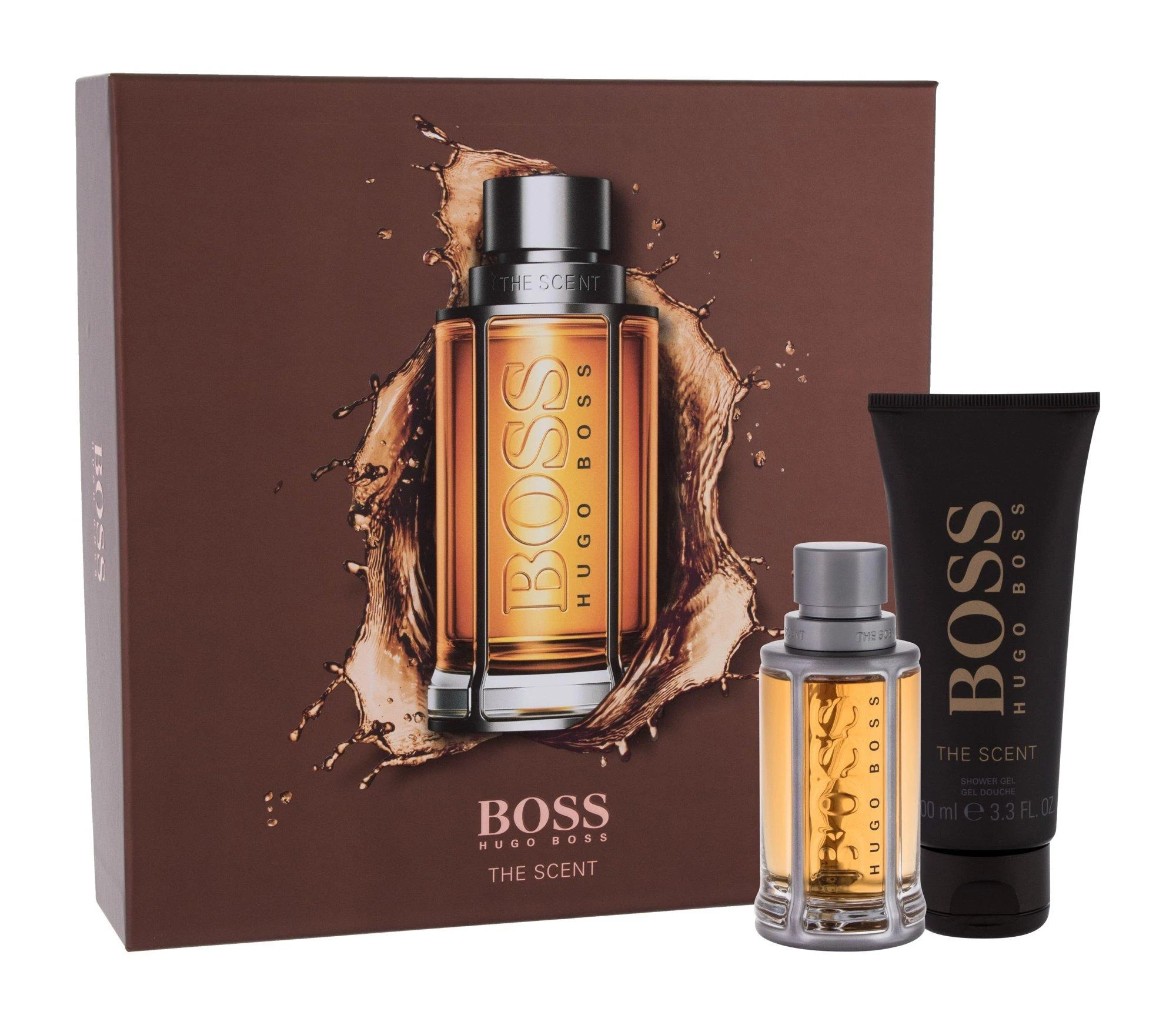 Rinkinys vyrams Hugo Boss The Scent (kvepalai Hugo Boss The Scent EDT, 50 ml + dušo želė, 100 ml)