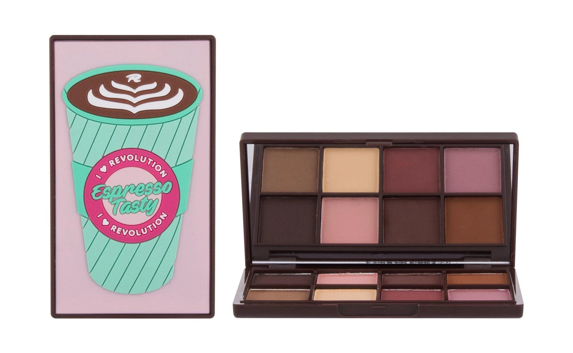 I Heart Revolution Akių šėšėlių paletė Makeup Revolution Espresso
