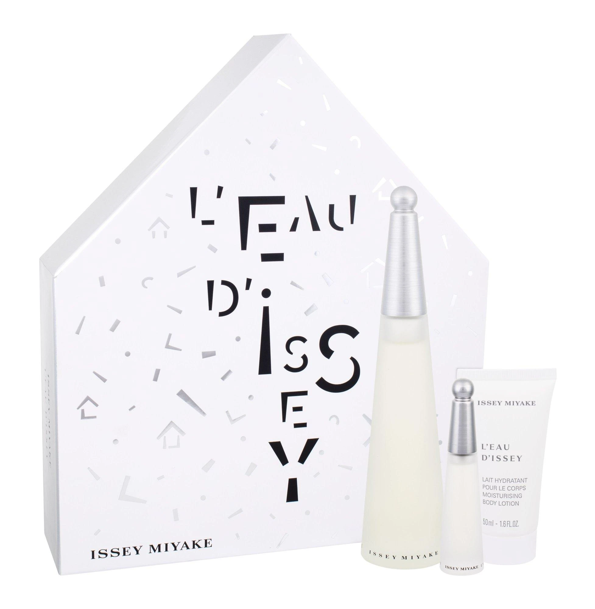 Issey Miyake L´Eau D´Issey rinkinys moterims (EDT, 100 ml + EDT, 10 ml + kūno losjonas, 50 ml)