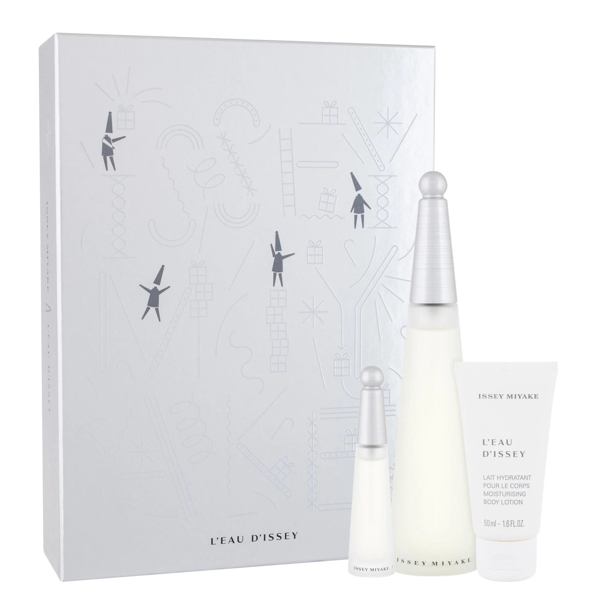 Issey Miyake L´Eau D´Issey rinkinys moterims (EDT, 100 ml + EDT, 10 ml + kūno losjonas, 50 ml)