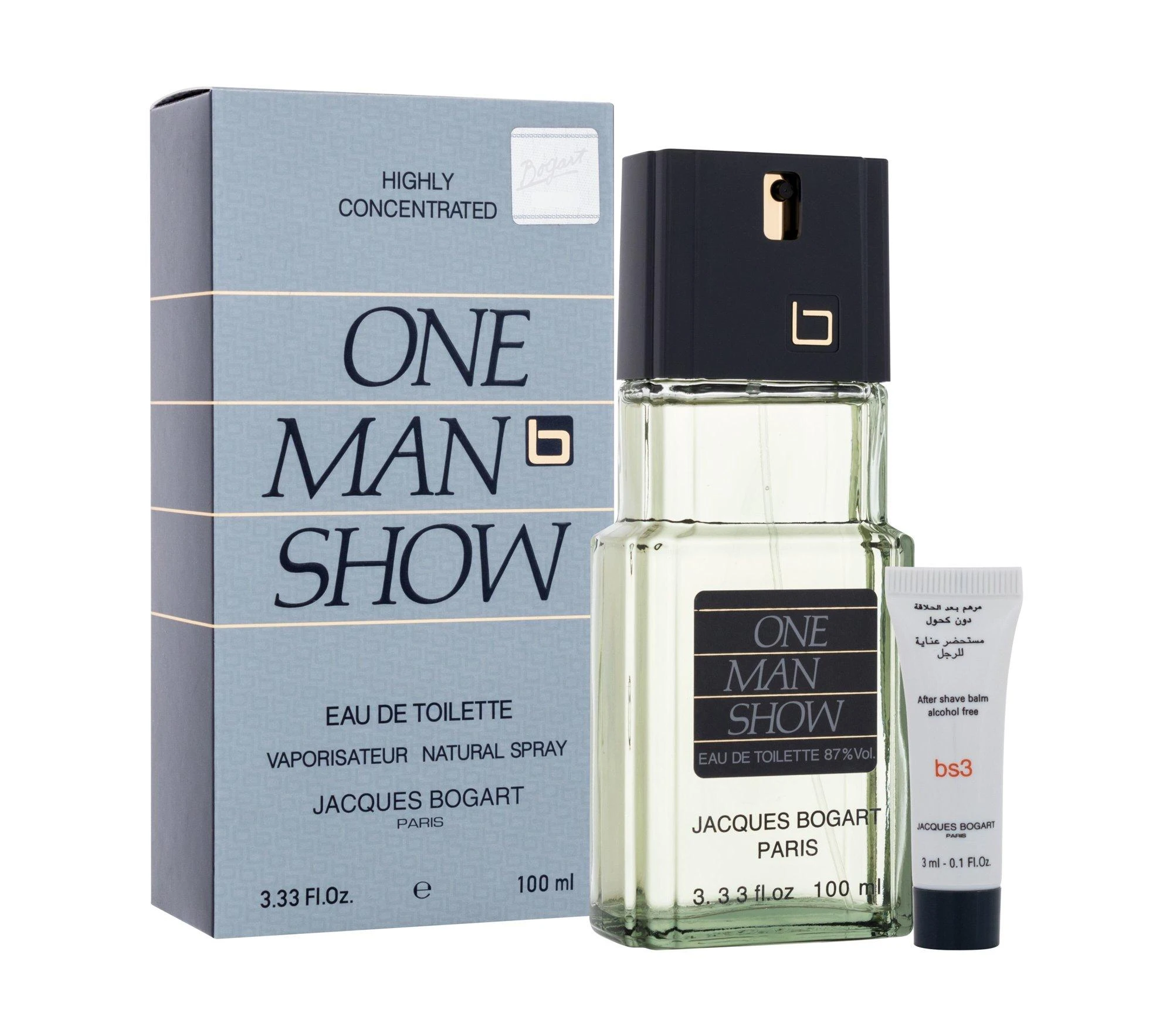 Jacques Bogart One Man Show rinkinys vyrams (EDT, 100 ml + balzamas po skutimosi, 3 ml)